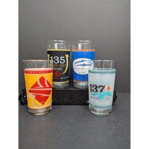 Kentucky Derby Churchill Downs 10 Oz Mint Julep Glasses Lot of 4 From 200's